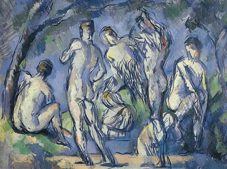 Paul Czanne: Sept Baigneurs