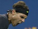 Radost Rafaela Nadala ve finále US Open