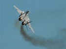 Letoun MiG-29 slovenských vzduných sil - Nácvik letové ukázky bhem Dn NATO v...