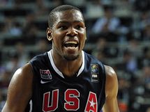 Amerian Kevin Durant ve finle MS proti Turecku.