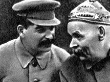 J. V. Stalin a Maxim Gorkij v roce 1931