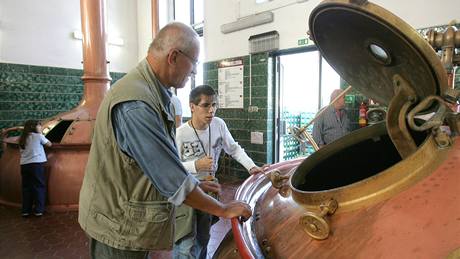 M�d�né kotle varny jsou chloubou ka�dého pivovaru.