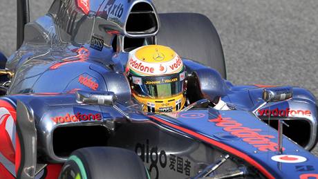 Lewis Hamilton z McLarenu bhem tréninku na VC Itálie