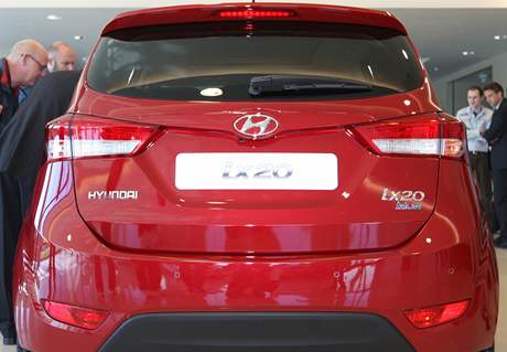 Nov Hyundai ix20, kter se vyrb v Noovicch.