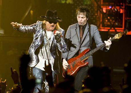 Guns N' Roses vystoupili v praské O2 aren (27. záí 2010)