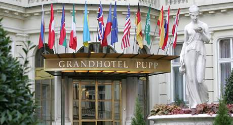 Grandhotel Pupp je tradiním symbolem Karlových Var