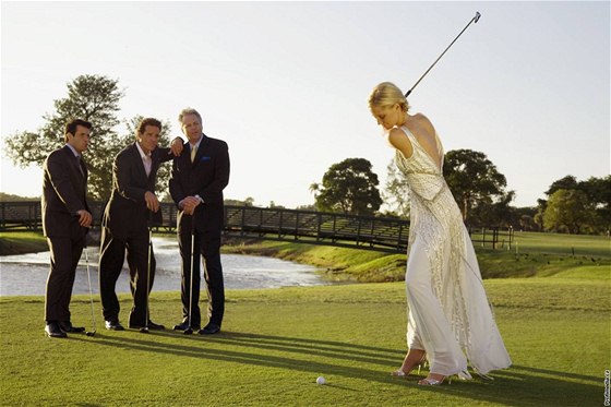 Svatba na golfovém hiti je populární vc, v djiti Ryder Cupu vyjde o nco drá.