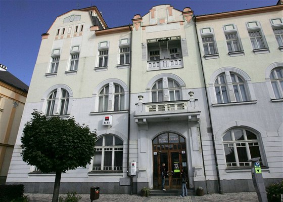 Bval hotel Zlona na litovelskm nmst.