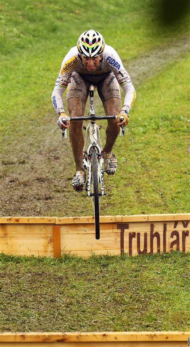 První závod národního cyklokrosového poháru Toi Toi cupu ve Stíbe (25.9.2010).