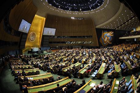Generln tajemnk OSN Pan Ki-mun zahajuje Valn shromdn (23. z 2010)