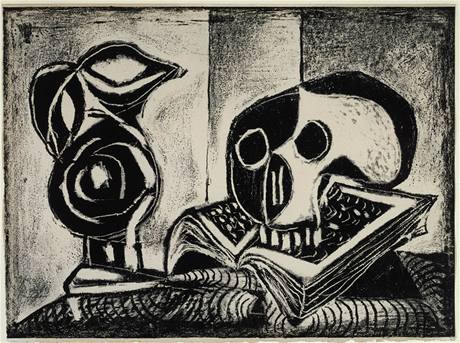 Pablo Picasso: ern dbn a lebka