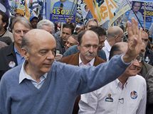 Kandidt na brazilskho prezidenta Jos Serra