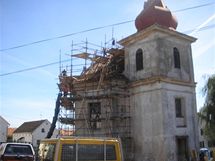 Rekonstrukce kaple sv. Václava v Ostrově