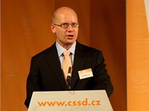 Mstopedseda SSD Bohuslav Sobotka vystoupil v vodu Programov konference a 3. mimodnho zasedn VV SSD v Olomouci.