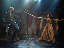 Lucia Šoralová při souboji Marianny s Robinem Hoodem (Jan Kříž)