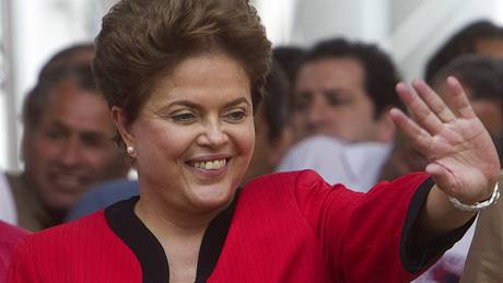Kandidátky na brazilskou prezidentku Dilma Rouseffová