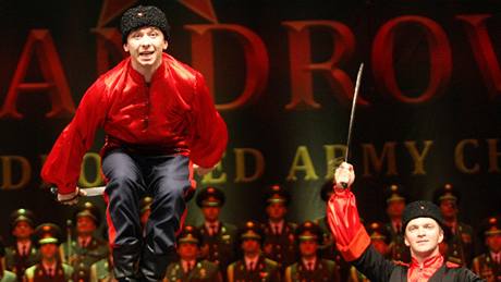 Alexandrovci v arén� v Ostrav�.