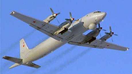 Ruský bojový letoun Iljuin Il-38.
