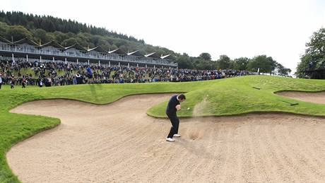 Finálový t�etí trénink na ryder Cup - Lee Westwood.