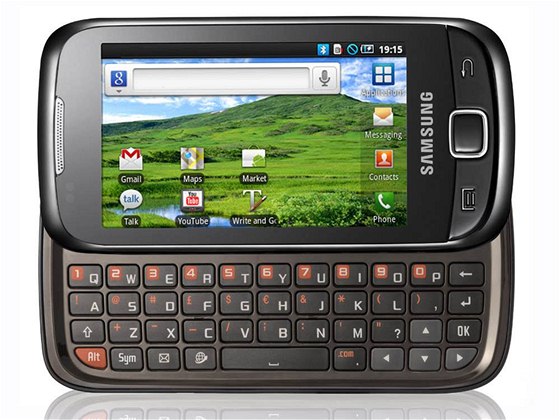 Samsung Galaxy 551: nejnovější Android a QWERTY klávesnice - iDNES.cz