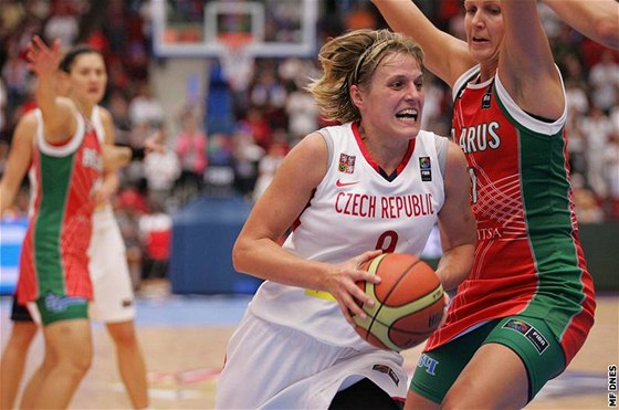 KLÍČOVÁ POSTAVA. Hana Horáková se výrazně zasloužila o postup českých basketbalistek do finále mistrovství světa.