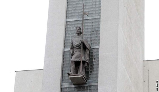 Odhalení sochy sv. Václava v Praze - Vrovicích