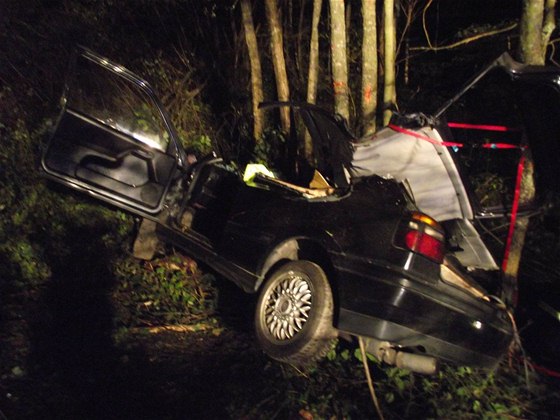 Tragická dopravní nehoda u Vyššího Brodu. (30. září 2010)