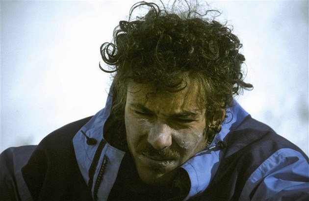 Jindřich Hudeček na výpravě na Mount Everest, kde dostal výškovou nemoc, 1987
