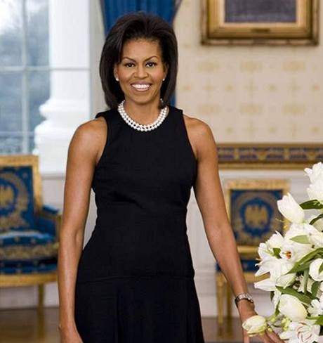 Oficiální portrét Michelle Obamové