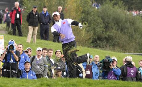 Druh den Ryder Cupu 2010 - Tiger Woods.