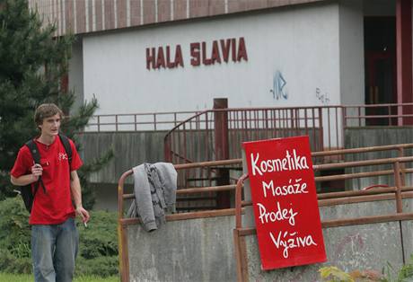 Zchtral sportovn hala Slavia v Hradci Krlov