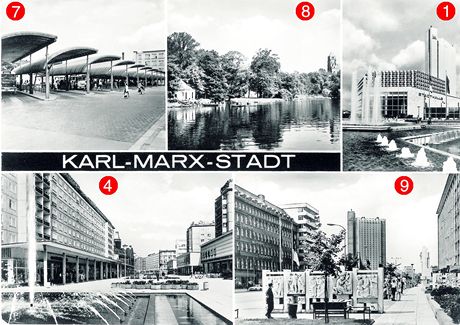 Nmecko, Karl-Marx-Stadt. dnes Chemnitz. 60.lta 