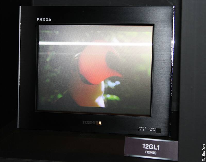 První 3D televize, která nepotebuje brýle _ Toshiba GL1