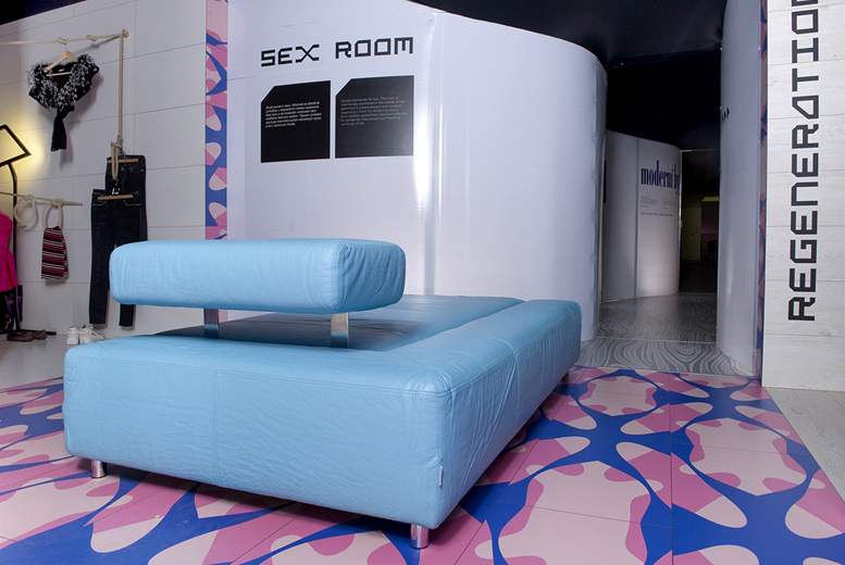 Sex room: slouí pouze k sexu. Místnost je zámrn umístna v dispoziním stedu soukromé ásti bytu 