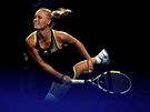 VYHRÁLA. Dánská tenistka Caroline Wozniacká si na turnaji v ín poradila s Izraelkou Peerovou.