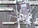 Snímek ze satelitu DigitalGlobe odhaluje podezelé aktivity v Jongbjonu