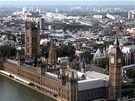Londýn. Parlament z Londýnského oka