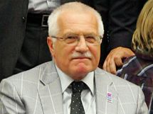 Finálovému zápasu osobně přihlížel i prezident Václav Klaus