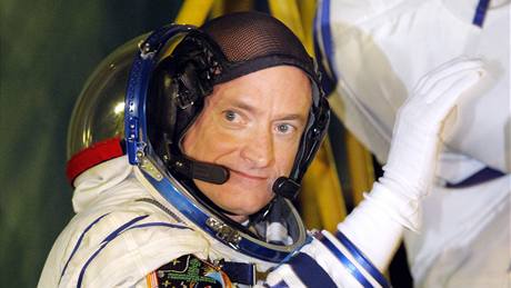 Americk astronaut Scott Kelly.