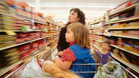 Stres v supermarketu