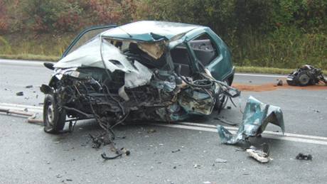 Tragická nehoda u Hukvald blokovala nkolik hodin dleitou silnici.
