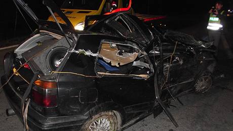 Tragická dopravní nehoda u Vyího Brodu. (30. záí 2010)