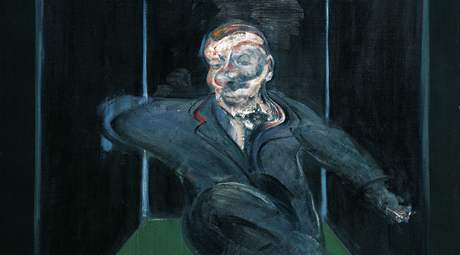 Francis Bacon: Sedící postava, 1960