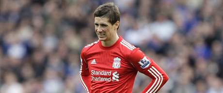BDA. Fernando Torres z Liverpoolu se kleb, protoe jeho tm znovu prohrl.