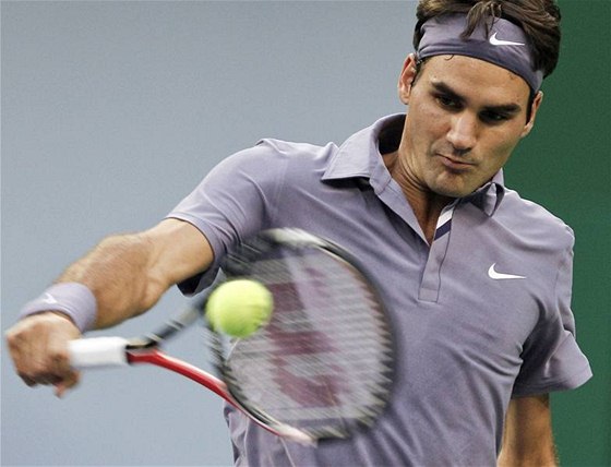 Roger Federer si s Radkem tpánkem snadno  poradil