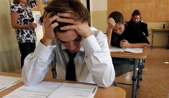 Dosavadní výsledky generálky státních maturit ukazují, že školy v Moravskolezském kraji při nich nedopadly dobře. Ilustrační foto