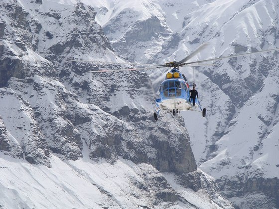 Heli-skiing na Annapurn