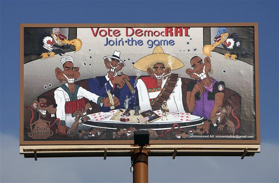 Protiobamovský billboard v Coloradu (12. íjna 2010)