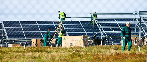 Když firma Talwin začala fotovoltaickou elektrárnu v červenci 2010 v Moldavě