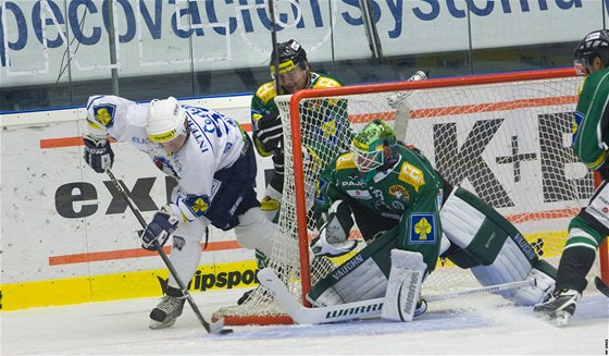 Závar ped brankou hostí v duelu Plze - Mladá Boleslav